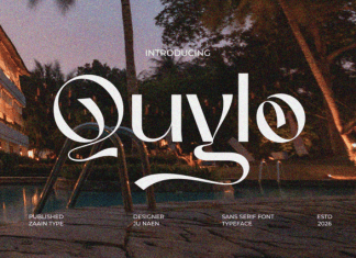 Quylo Font preview image 1