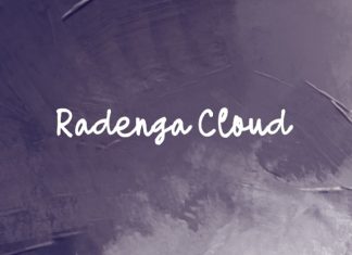 Radenga Cloud Font preview image 1