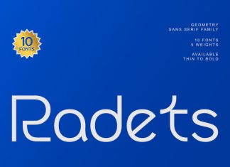Radets Medium Font preview image 1