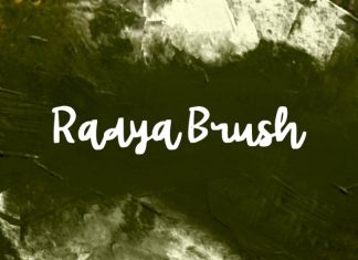 Radya Brush Font preview image 1