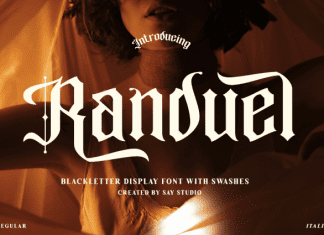 Randuel Font preview image 1