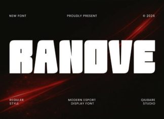 Ranove Font preview image 1