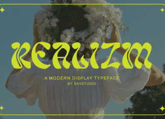 Realizm Font preview image 1