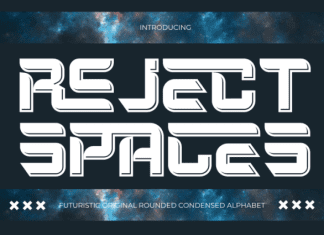 REJECT SPACES FONT preview image 1