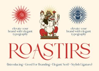 Roastirs Font preview image 1