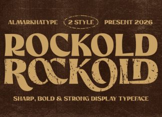 Rockold Font preview image 1