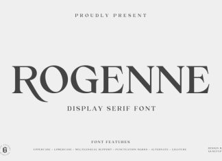 Rogenne Font preview image 1
