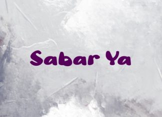 Sabar Ya Font preview image 1