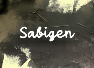 Sabigen Font preview image 1