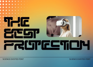 Science Existed Font preview image 3