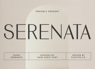 Serenata Font preview image 1