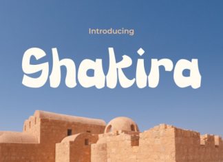 Shakira Font preview image 1