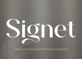 Signet Font preview image 1