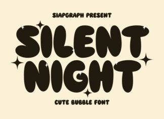 Silent Night Font preview image 1