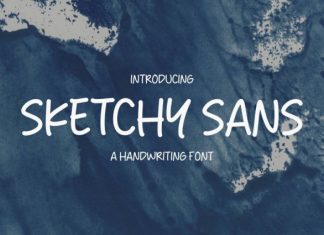 Sketchy Sans Font preview image 1