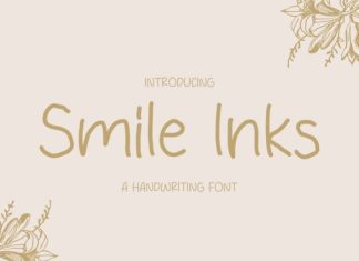 Smile Inks Font preview image 1