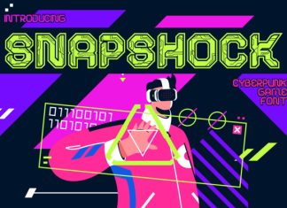 Snapshock Font Family preview image 1
