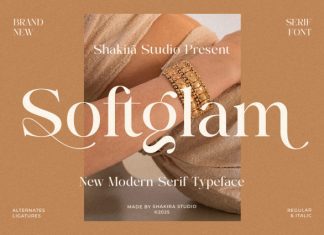 Softglam Font preview image 1