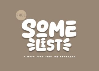 Somelist Font preview image 1