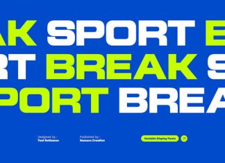 Sport Break Font preview image 1