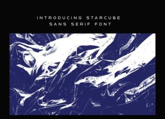 Starcube Font preview image 2