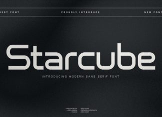 Starcube Font preview image 1