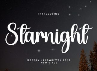 Starnight Handwritten Font preview image 1