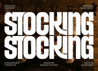 Stocking Font preview image 1