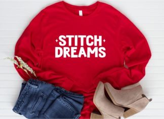 Strong Stitch Font preview image 2
