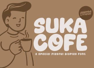 Suka Cofe Font preview image 1
