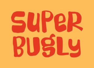 Super Bugly Font preview image 1