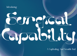Surgical Capability Font preview image 1
