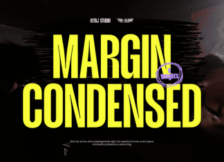 TBJ Margin Condensed Font preview image 1