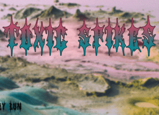 Toxic Spikes Font preview image 1
