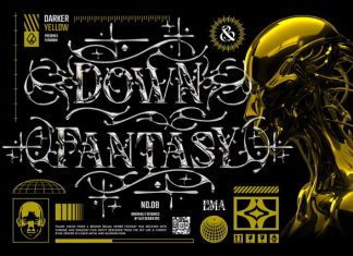 Tribal Hole Font preview image 2