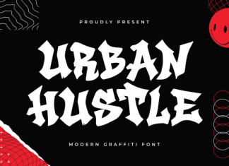 Urban Hustle Font preview image 1