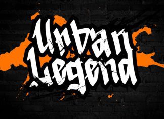 Vandal Rush Font preview image 3