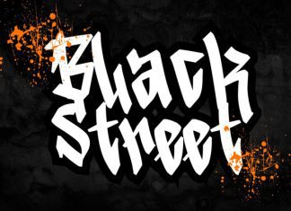 Vandal Rush Font preview image 2
