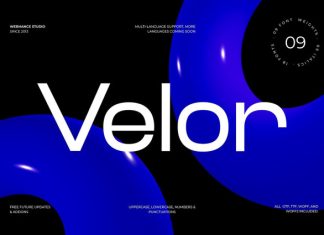 Velor Font preview image 1