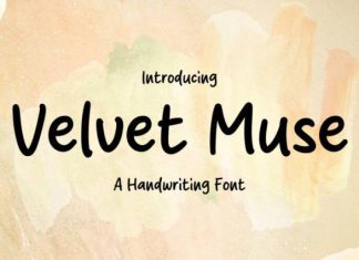 Velvet Muse Font preview image 1
