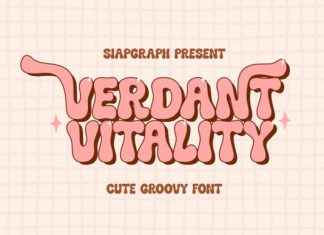 Verdant Vitality Font preview image 1