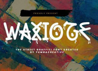 Waxioze Font preview image 1