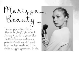 Wedding Beauty Script Font preview image 2
