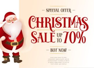 Welcome Christmas Display Typeface preview image 2