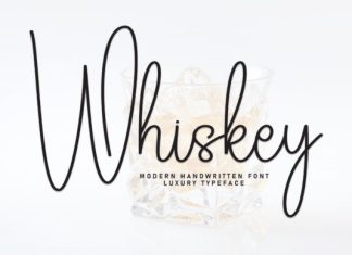Whiskey Script Typeface preview image 1