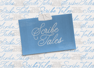ScribeTales Font preview image 1