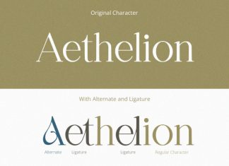 Aethelion – Serif Font preview image 2