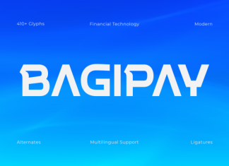 Bagipay – Financial Technology Font preview image 1