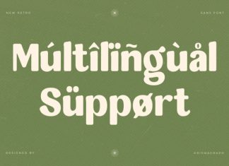 Bisque Velouté – Retro Font preview image 3