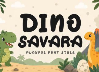 Dino Savara Font preview image 1